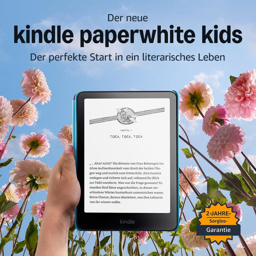 Amazon Kindle Paperwhite Kids (Cyber-Skyline, 16 GB) Produktbild