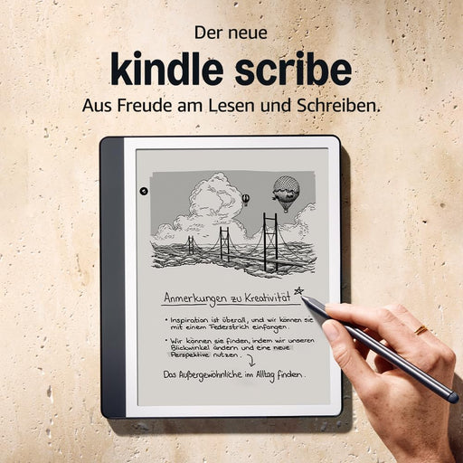 Amazon Kindle Scribe 2024 (16 GB, Anthrazit) Produktbild