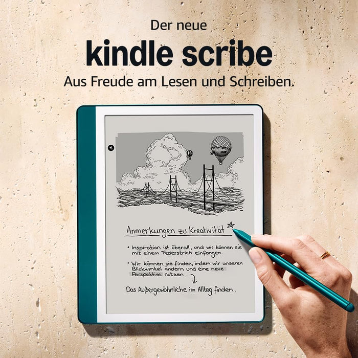 Amazon Kindle Scribe 2024 (64 GB, Grün) Produktbild