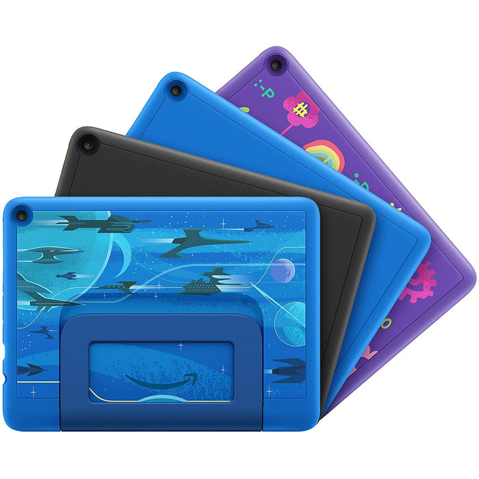 Amazon Fire HD 10 Kids Pro-Tablet (32 GB, Graffiti-Design) Produktbild