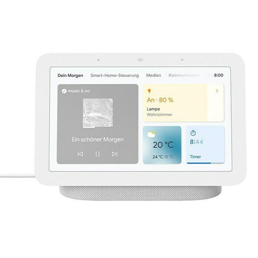 Google Nest Hub (2. Generation, Hellgrau/Kreide) Produktbild